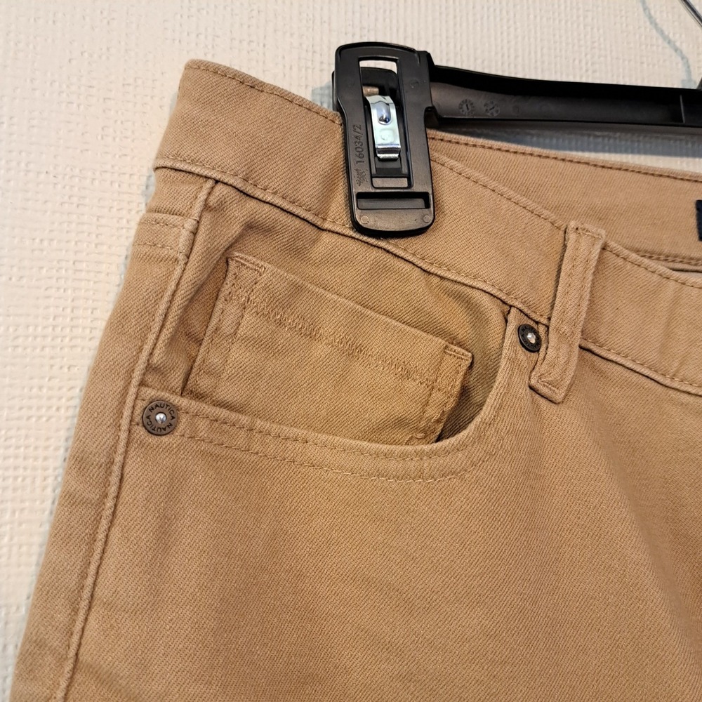Nautica Jeans Women's Bermuda Short - Brown/Tan/Khaki - Size 8 NWT‎ - Picture 4 of 11